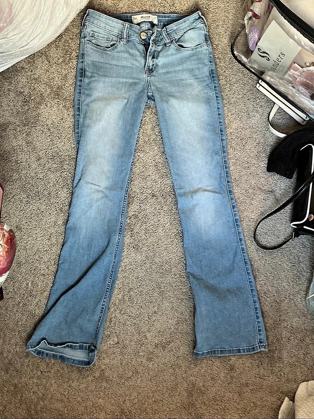 Women's Blue Flare Jeans